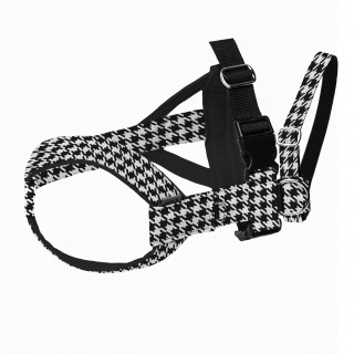 Tweed Black THREE-POINT DOG...