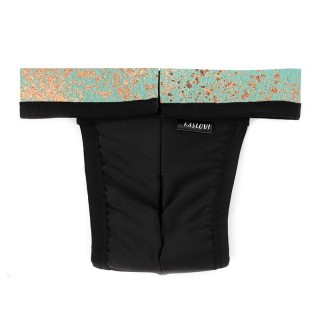 Gold Grunge Modrý DOG PANTIES