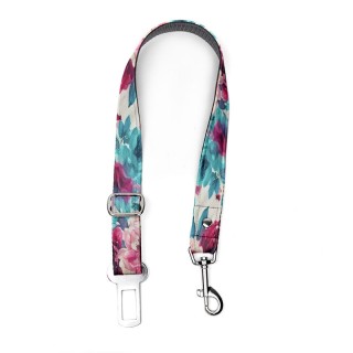 Cyclamen flowers CAR SEAT BELT