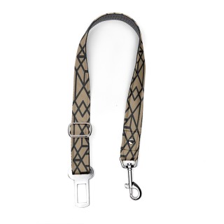Geometric Béžová CAR SEAT BELT