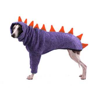 Fialový Oranžový Dinosaur...