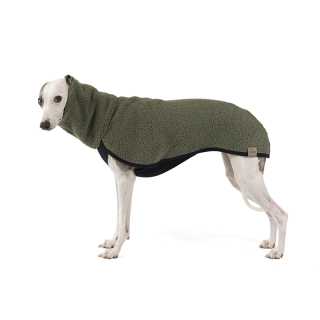 Khaki TEDDY FLEECE for whippet