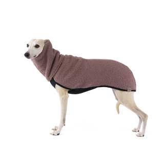 Pink blush TEDDY FLEECE for whippet