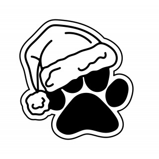Cutter CHRISTMAS PAW