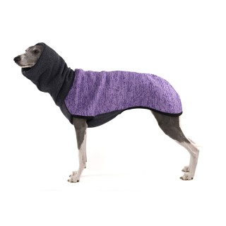 Fialový DUO ERI SVETR pro...