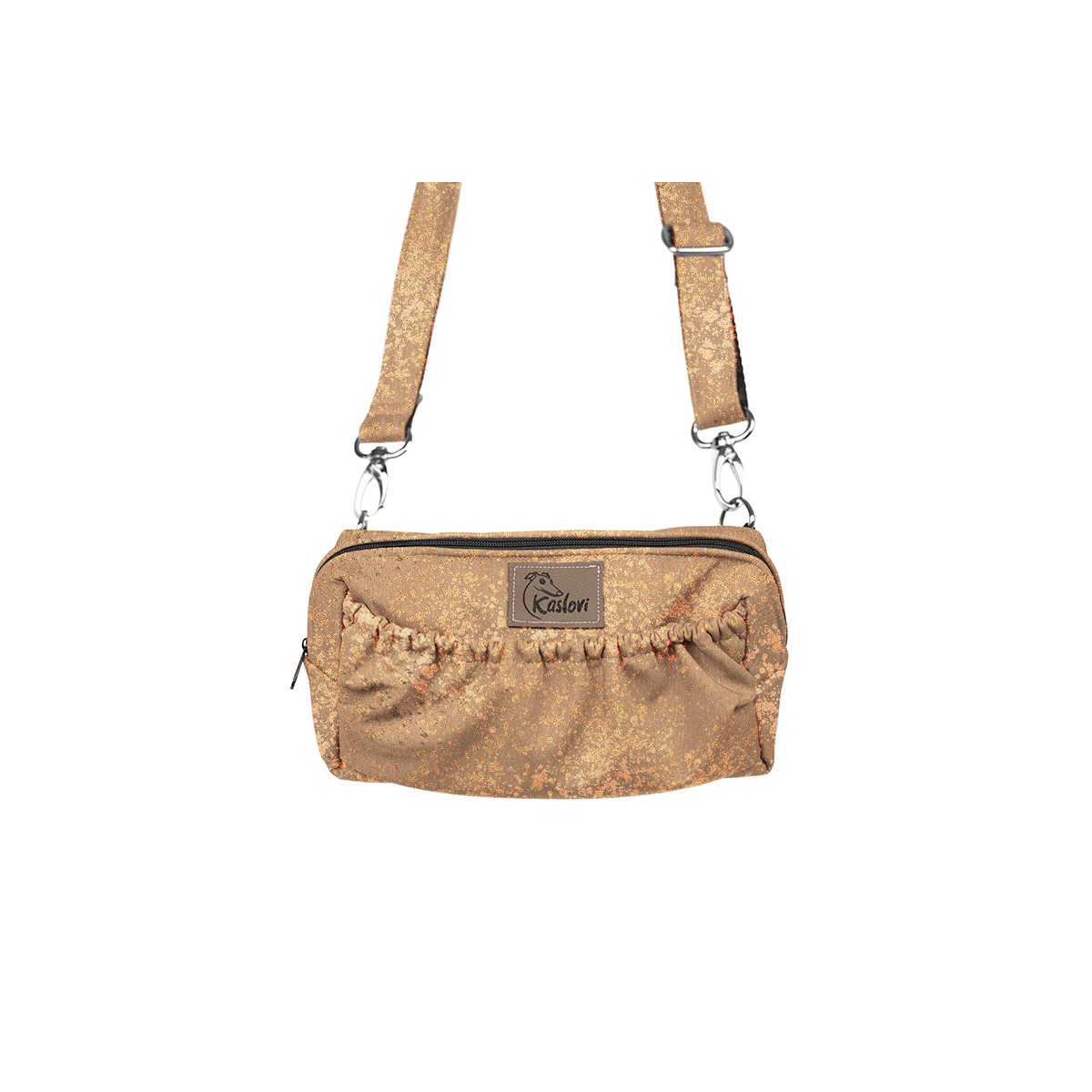 Gold side bag sale