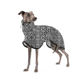 Geometric Dark RAINCOAT for...