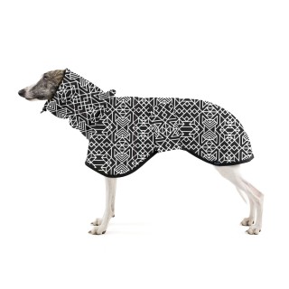 Geometric Černá RAINCOAT