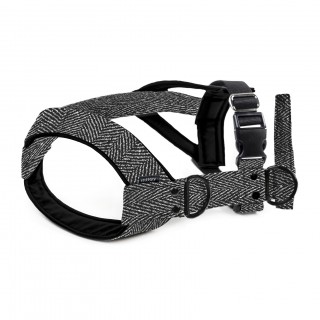 Herringbone THREE-POINT DOG...