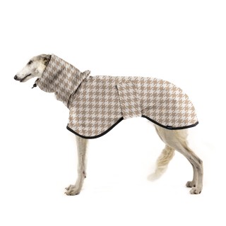 Tweed Beige RAINCOAT...